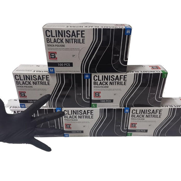 Guanti Nitrile Clinisafe L Non Talcati